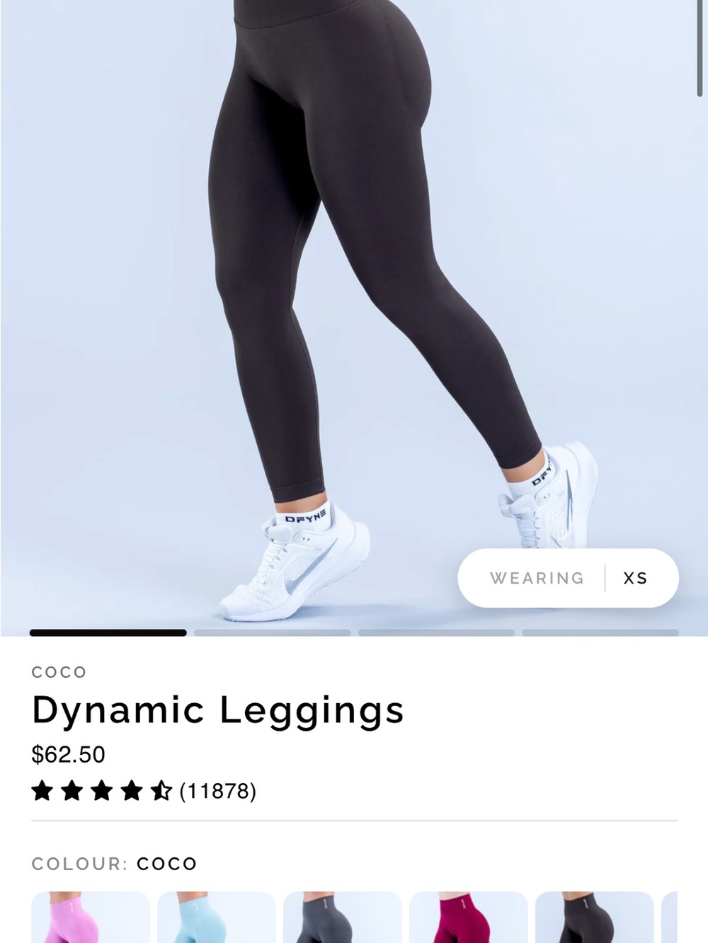 Coco Dynamic Leggings - Sleek Black